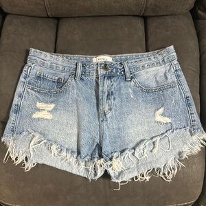 Pistola studded denim shorts size 29